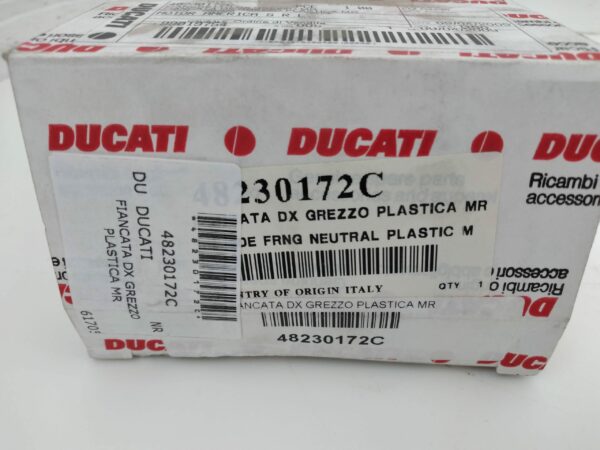 DUCATI Fianchetto Laterale Dx Grezzo Plastica Mr 48230172C