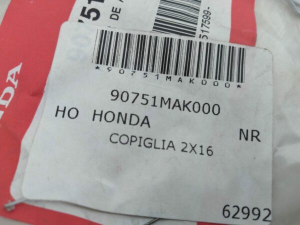 HONDA coppiglia 2 x 16 90751MAK000
