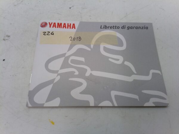 Yamaha Libretto garanzia