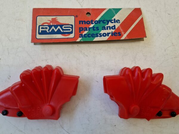 RMS (rosso) Coppia soffietto in gomma protezione leve freno frizione