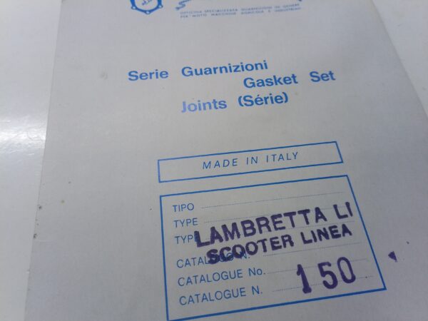 PIAGGIO lambretta 150 serie guarnizioni